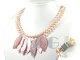 potato shape 7-8mm freshwater pearl necklace wholesale
