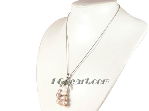 multicolor abnormal regeneration pearl pendant