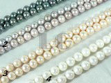 exquisite cultured freshwater potato pearl strand of 8-9mm