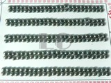 120 pairs black bread freshwater loose pearl beads of 3-3.5mm