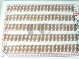 100 pairs purple bread freshwater loose pearl beads of 4.5-5mm