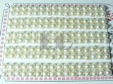 80 pairs white bread freshwater loose pearl beads of 5-5.5mm