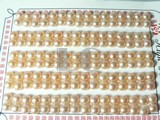 80 pairs pink bread freshwater loose pearl beads of 5-5.5mm