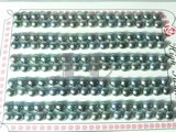 80 pairs peacock green bread loose pearl beads of 5-5.5mm