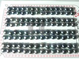 56 pairs black bread freshwater loose pearl beads of 6-6.5mm