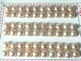 30 pairs purple bread loose pearl beads of 8-8.5mm