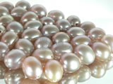 100pcs lilac rice freshwater loose pearl beads of 6-7mm