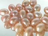 100pcs radiance rice freshwater loose pearl beads of 7-8mm