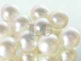 20pcs 8-8.5mm natural white round freshwater loose pearl beads