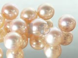 20pcs 8-8.5mm natural pink round freshwater loose pearl beads