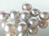 20pcs 8-8.5mm purple round freshwater loose pearl beads