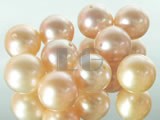 20pcs 9-9.5mm natural pink round freshwater loose pearl beads