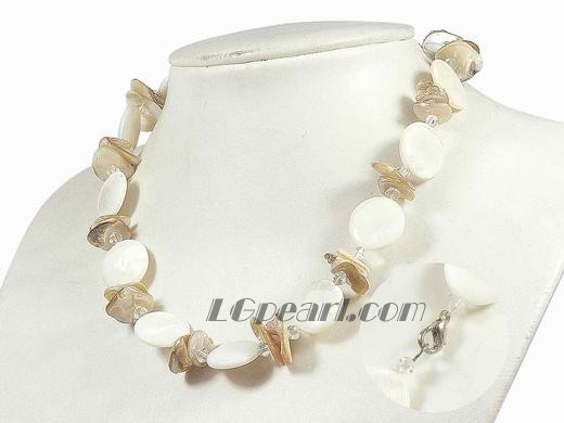 16 inches irregular shell jewelry necklace wholesale