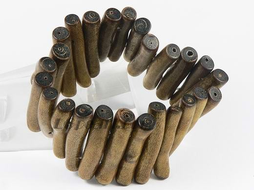 beautiful golden branch coral stretchy bracelet