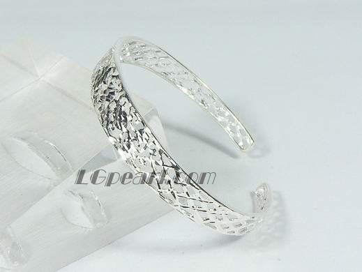 antique shape 925 sterling silver bracelet