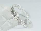 antique shape 925 sterling silver bracelet