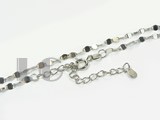 925 sterling silver rhodium plated necklace chain